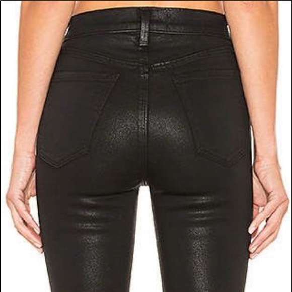 J BRAND X STEPH SHEP HIGH-RISE LACED COATED JEAN - Picture 15 of 16